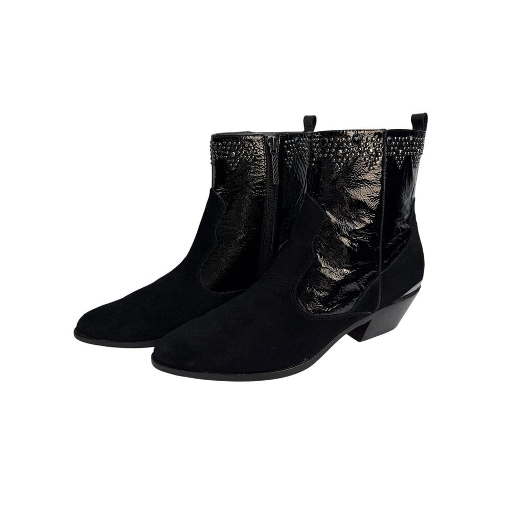 Donald J Pliner Jessiespol Western Couture Collection Ankle Boots‎ Leather 7.5 - Picture 2 of 13